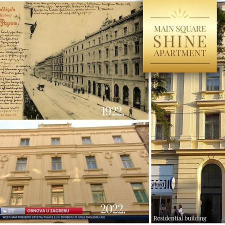 Luxurios And Historic Apartment "Shine" - Right On The Main Square زغرب المظهر الخارجي الصورة