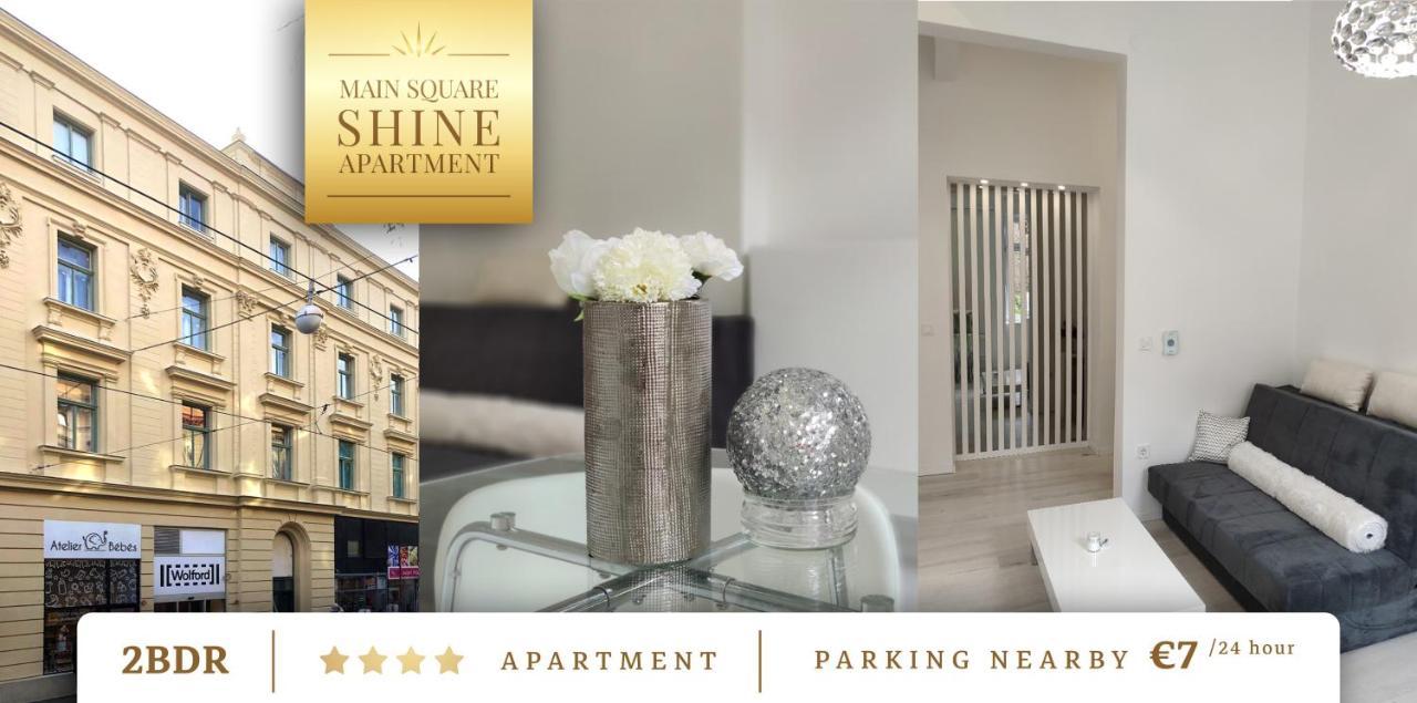Luxurios And Historic Apartment "Shine" - Right On The Main Square زغرب المظهر الخارجي الصورة